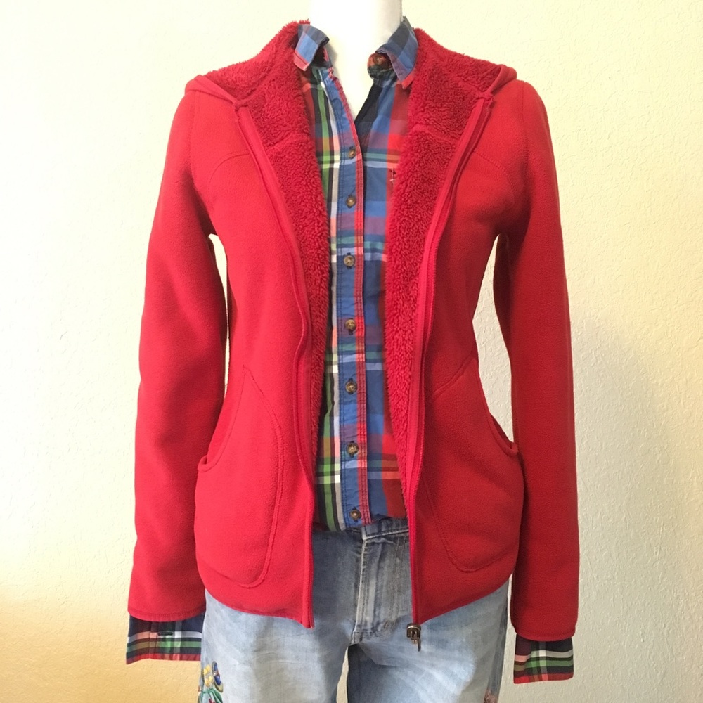 Reversible Fleece Sherpa Full Zip Jacket